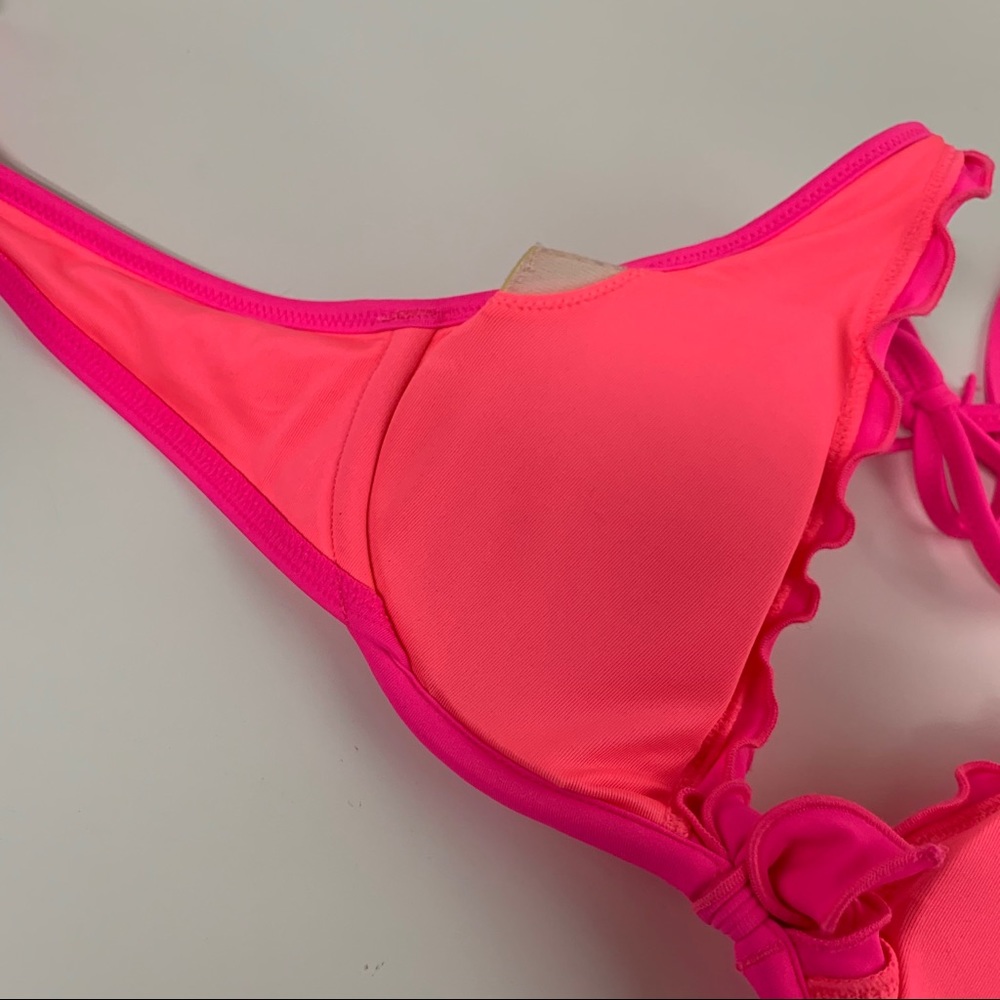 Victorias Secret Bikini Top 34A High Tie Halter - Picture 10 of 10